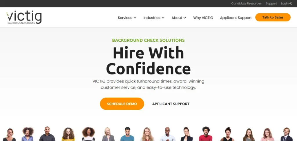 Employerschoice-victig screen
