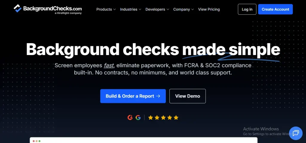 Employerschoice-Background-Checks
 screen